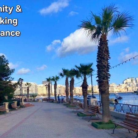 Modern Sliema Apartment Near Sea Bagian luar foto